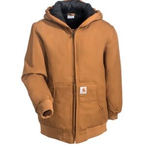 Carhartt Kids' Brown Hooded Jacket